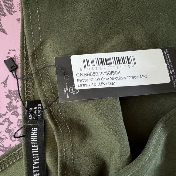 One shoulder dress midi - Picture 4 of 5